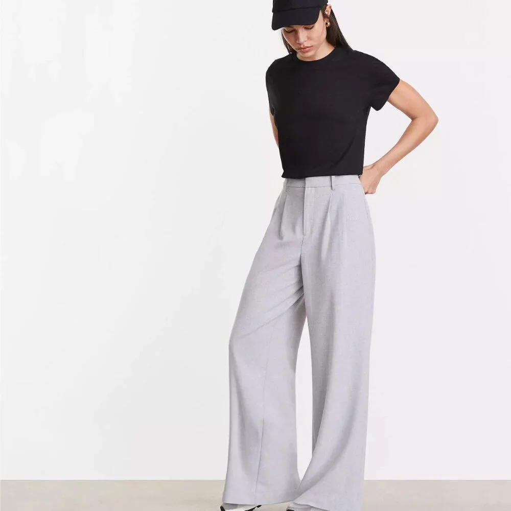 LOFT Versa Relaxed Tee Short Sleeves Black Size S - Picture 8 of 8